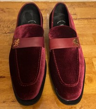 Stacy Adams Burgundy Velour