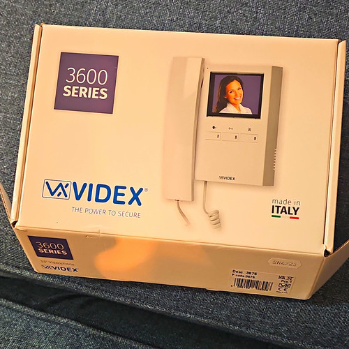 Videx 3600 series videophone - videx,
