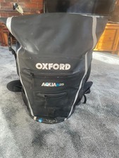 Oxford Aqua B25 Black Waterproof Rucksack Motorcycle Motorbike Back Pack