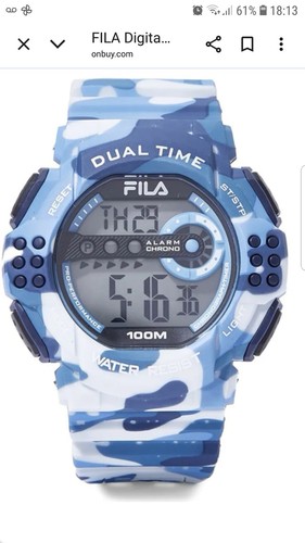 Bnib fila active blue - active,