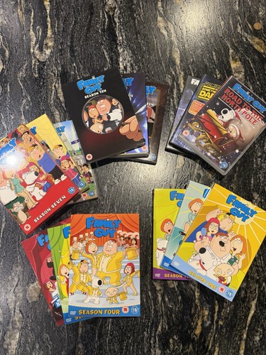 Family guy dvd box - family,