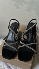Zara Black Diamond Heels