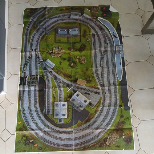 Hornby railway paper trakmat - railway,