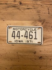 Vintage iowa 1971 - iowa, motorcycle