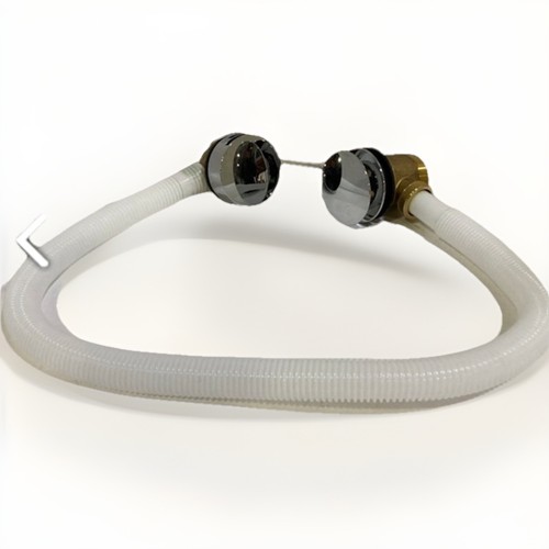 Chrome bath overflow filler - chrome,