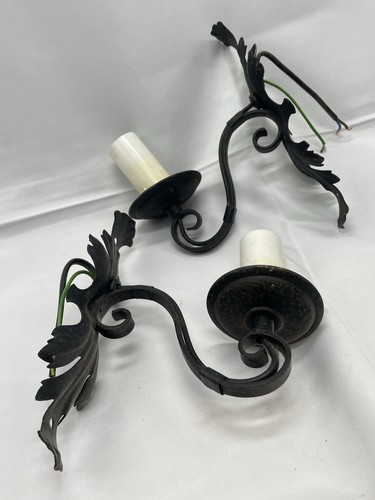 Pair vintage wall - of,