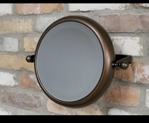 Circular swivel wall mirror - circular,