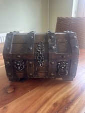 Vintage Wooden Liquor Chest