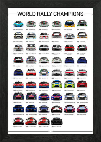 World rally champions car - rally,