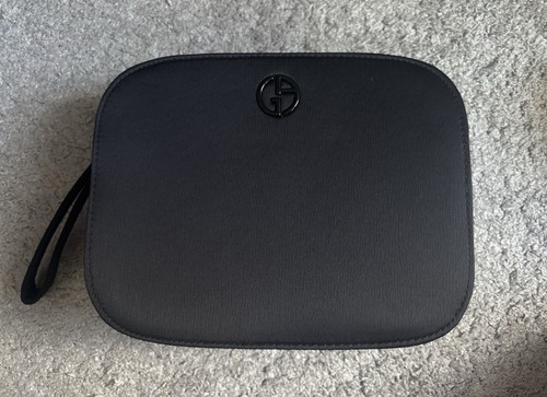 Giorgio armani black pouch - black,