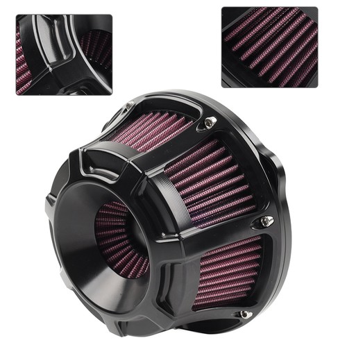 Red air cleaner intake - intake, filter