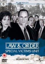 Law and Order - Special Victims Unit: Season 2 DVD (2005) Christopher Meloni