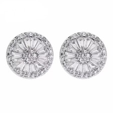 ZARD CZ Flower Motif Large