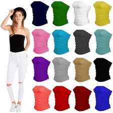 Ladies Side Ruched Boobtube