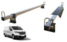 Vauxhall Vivaro Van Roof Rack 2 Bars for Mk2 2014-2019 TITAN Construction Grade