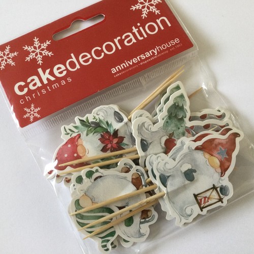 Christmas cake decorations - christmas,