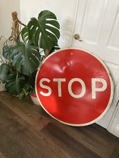 Large Vintage Stop/Go Sign. Festival, Hen/Stag, Studio Decor