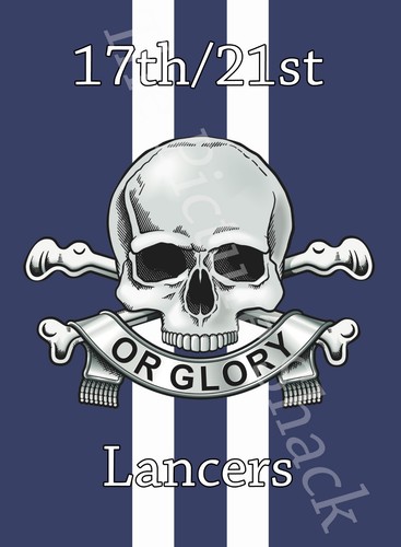 17th 21st lancers badge - lancers,