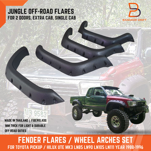 Jungle offroad fender flares - fender,