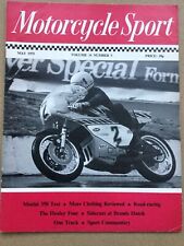 Motorcycle Sport Magazine - May 1975 - Morini 350, LNG Term MZ250, Healey Four