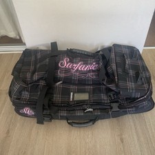 Large Surfanic  Roller Bag 90L Pink/Grey/Black Ski/Snowboard Holdall Luggage Bag