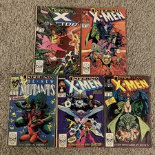 Marvel Inferno: X-factor, X-men (x 3), The New Mutants ( Set Of 5) Comics