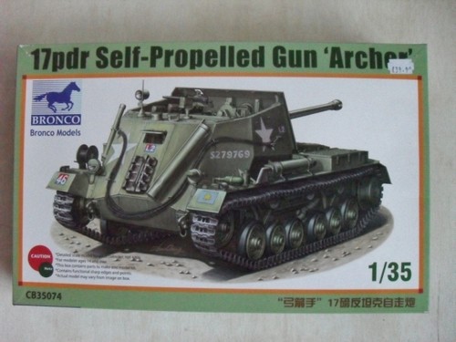 Bronco 35074 17pdr - bronco,