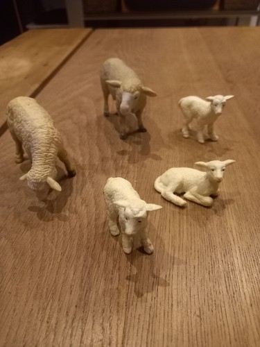 Schleich grazing ewe ram - schleich,