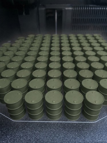 Scale wwii oil drums x20 - oil,