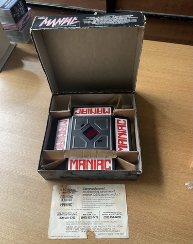 Vintage maniac electronic game - electronic,