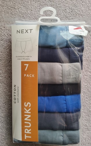 Next boys blue grey trunks - next,