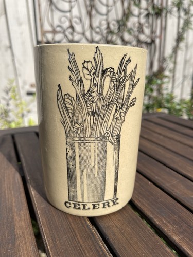Vintage celery pot container - celery,
