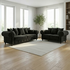 Luxury Velvet Sofa Set 3+2