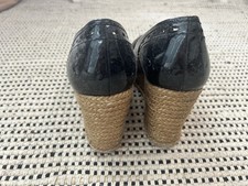 LK Bennett UK Black Wedge Shoes