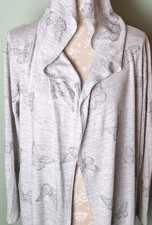 Girls H&M Pale Grey Glittery