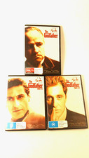 The Godfather Part I II & III DVD bundle x3 1990 new free postage Australia -T