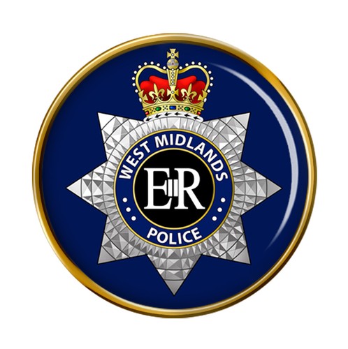 West midlands police pin badge - west,