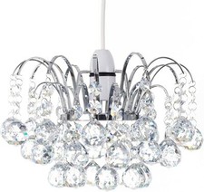 Modern Chandelier Style Ceiling Pendant Light Shade K9 Crystal Glass Shades Gift