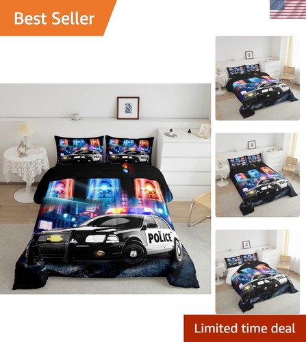Full size police - full, comforter