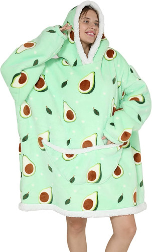 Oversized blanket hoodie - hoodie,