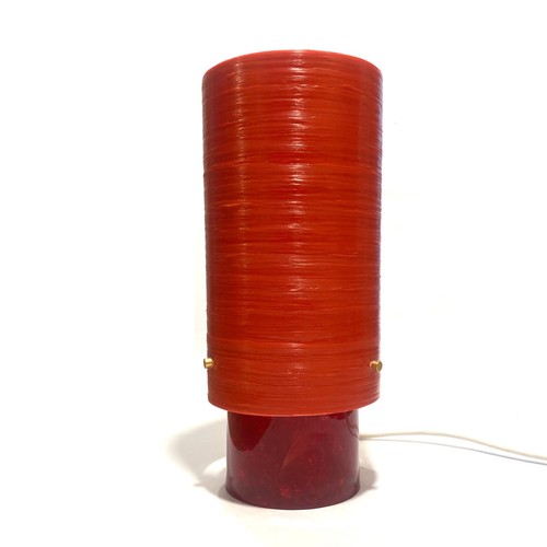 Shattaline table lamp red - in,