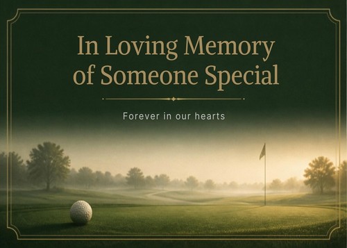 Loving memory someone - in,