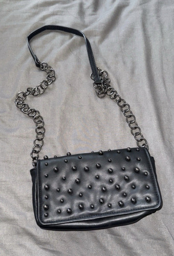 Zara black faux leather - zara,