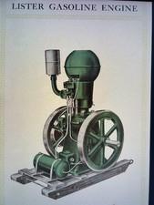 R A Lister Illustrated Catalogue of  Engines And Accessories Copy
