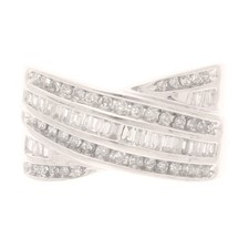 9Carat White Gold 0.50ct