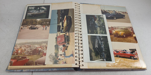 Vintage photo album - photo, full