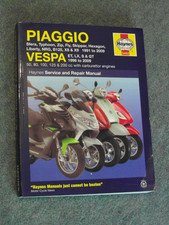 Haynes PIAGGIO/VESPA SCOOTERS