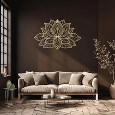Elegant Mandala Metal Wall