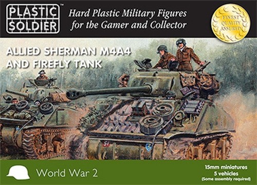 Ww2v15011 allied sherman m4a4 - allied,
