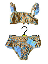 DITSY YELLOW GIRLS SWIMMING